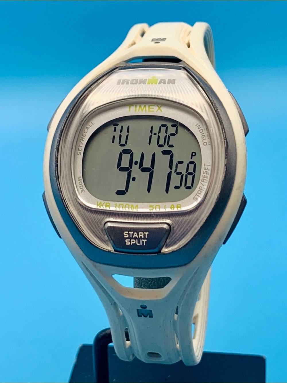 TIMEX IRONMAN TRIATHLON Men’s 2015 Digital Wristwatch Indiglo Works New Battery